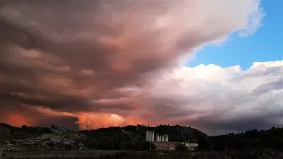 tarde de tormenta