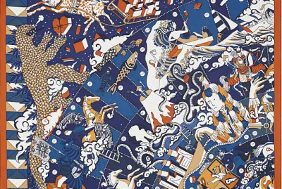 l 'épopée d 'Hermès bleue