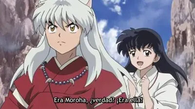kagome reconoció a moroha hanyo no yashahime