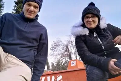 Diego e Monica al lago di garda