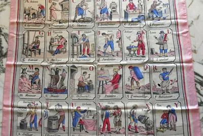 alphabet des métiers