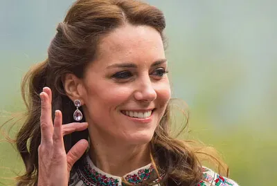 La coiffure bohème chic de Kate Middleton