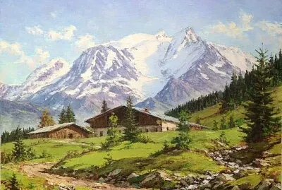 Le Mont Blanc, La Vallée des Contamines