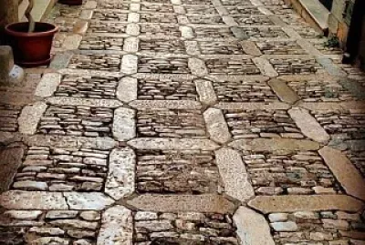 calle empedrada