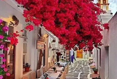 Mikonos en otoño jigsaw puzzle