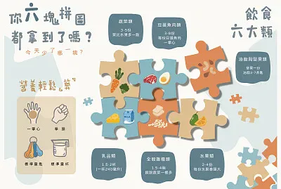 פאזל של 健康飲食