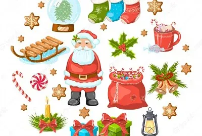 christmas vocabulary jigsaw puzzle