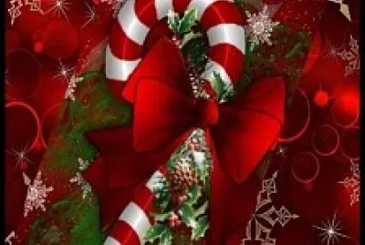 Candy canes   snowflakes