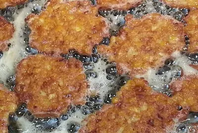 לביבות תירס במחבת