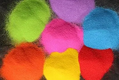 פאזל של חול צבעוני