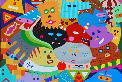 Couleurs Patchwork jigsaw puzzle