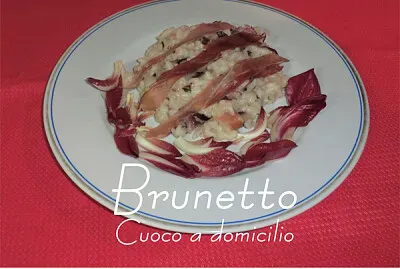 פאזל של Risotto radicchio e speck