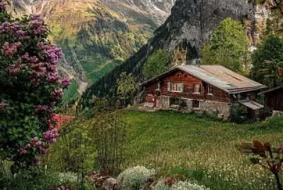 פאזל של Gimmelwald, Switzerland