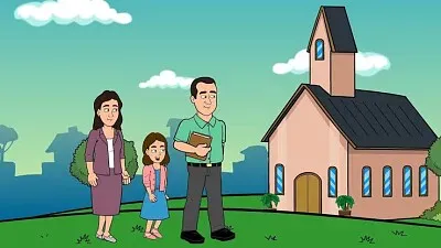 פאזל של Family Go To Church