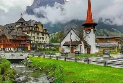 Kandersteg-Suiza jigsaw puzzle