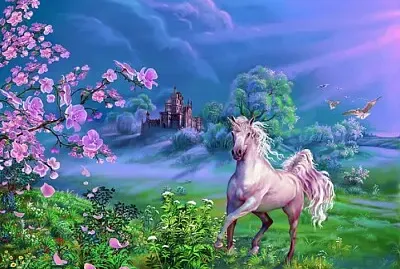 童話世界藝術畫