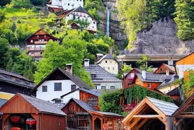 Lago Hallstatt-Austria