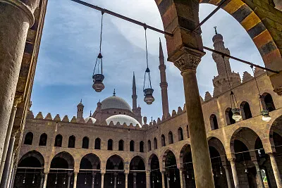 Courtyard of Al-Nasir Muhammad Mosque jigsaw puzzle