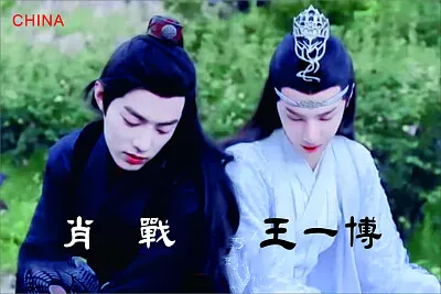 Chinese actor Xiao Zhan / Wang Yibo