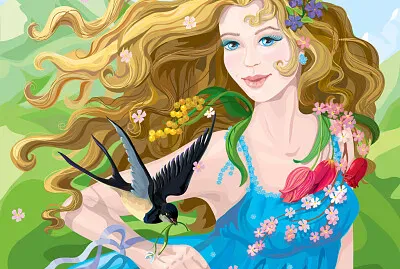 פאזל של Zana primavara