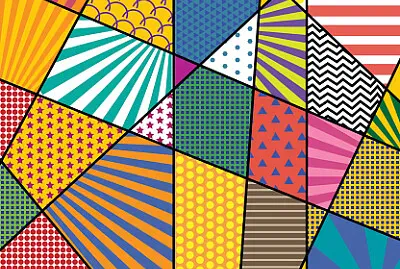 Couleurs Patchwork jigsaw puzzle