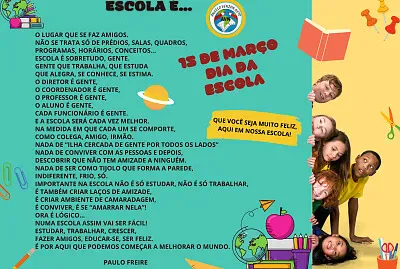 DIA DA ESCOLA