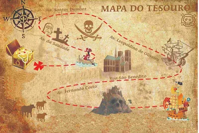 MAPA DO TESOURO jigsaw puzzle