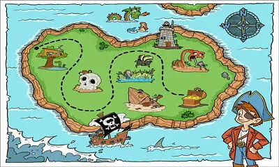 mapa do tesouro 2 jigsaw puzzle
