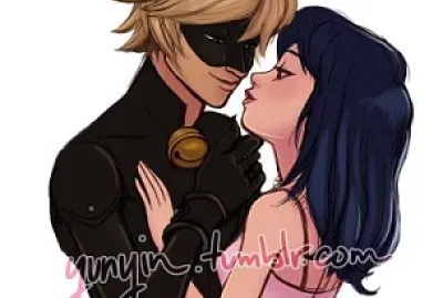 Marinette y Chat noir
