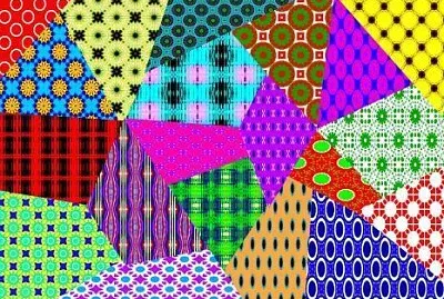 Couleurs Patchwork jigsaw puzzle