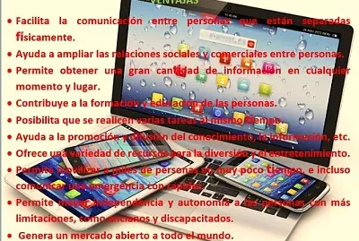 Ventajas de los dispositivos móviles