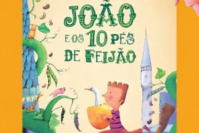 Capa do livro João e os 10 pés de feijão