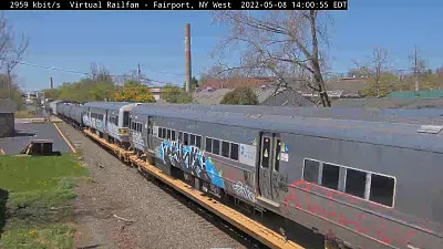 Long Island Subway cars heading for scrapping