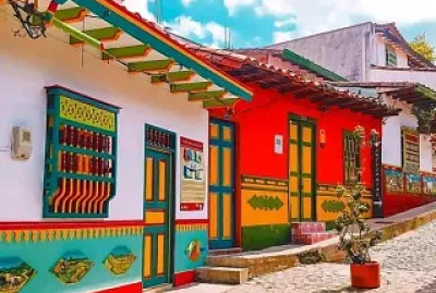 פאזל של Guatape - Colombia