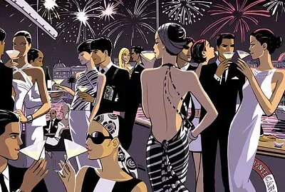 Yatch party jigsaw puzzle