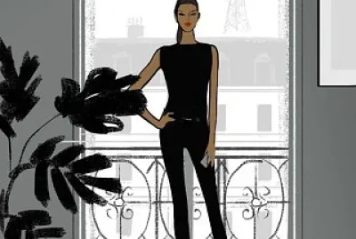 Paris fashion jigsaw puzzle