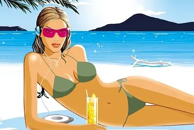 Tropical beach jigsaw puzzle