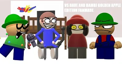 פאזל של Dave y Bambi Golden Apple