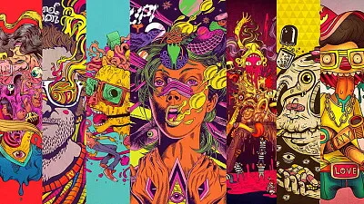 פאזל של crazy croud