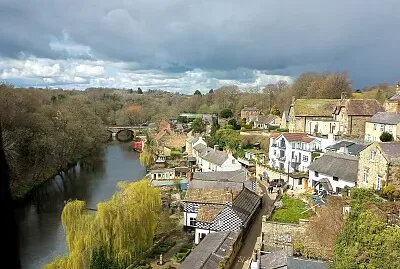 River Nidd from Knaresborough Viaduct