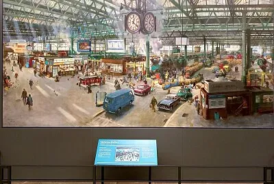 Terence Cuneo 's Waterloo Station
