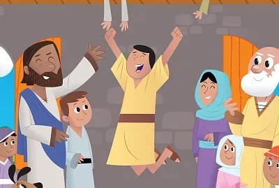 Jesus e o paralitico jigsaw puzzle