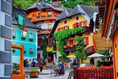 Hallstatt, Austria.
