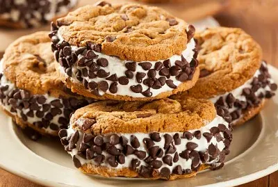 #Chocolate #Galletas #Chips #Helado #Postre #Dulce