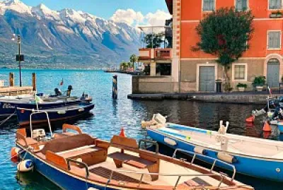 Lago di Garda . Italy