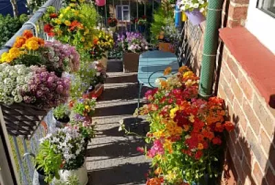 Balcon fleuri