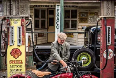 Texaco Gas Retro