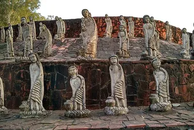 Women Statues Rock Garden Nek Chand Chandigarh, Id