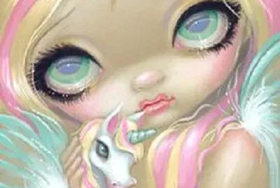 פאזל של Jasmine Becket Griffith é uma artista freelancer especializada em obras de arte de fadas, fantasia e arte gótica.
