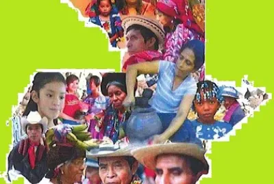 Mapa culturas de Guatemala.